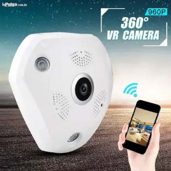 Camara de seguridad vr wifi 360 vision nocturna audio