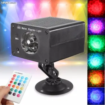 Proyector de luz láser luces para fiestas  luz led multicolor  contr