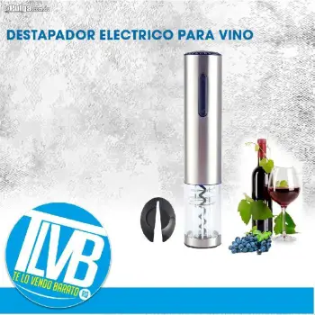 Descorchador de vino eléctrico saca corcho sacacorcho destapador