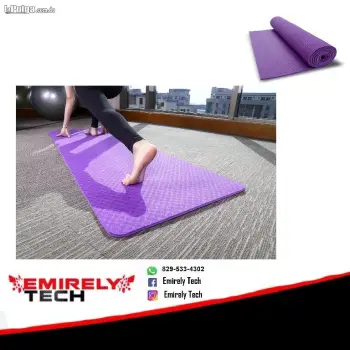 Yoga mat colchoneta manta gimnasia deporte ejercicio alfombra