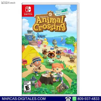 Animal crossing new horizons juego para nintendo switch