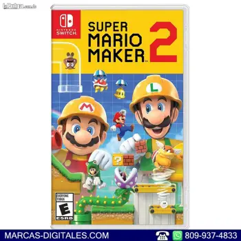 Super mario maker 2 juego para nintendo switch