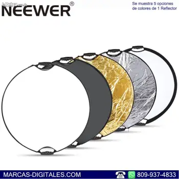 Neewer 80cm reflector de 32 pulgadas 5 en 1 con asa