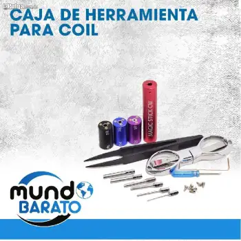 Caja de herramientas para vape mecanico