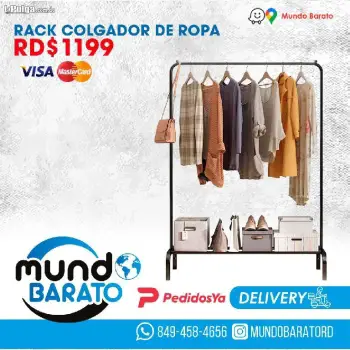 Tendedero de ropa colgador rack organizador closet paca