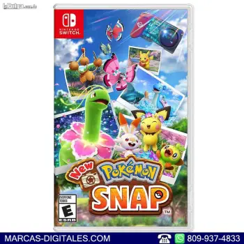 New pokemon snap juego para nintendo switch