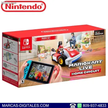 Nintendo mario kart live home circuit mario set para nintendo switch