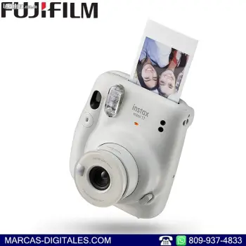 Fujifilm instax mini 11 color blanco camara y 10 fotos instantaneas