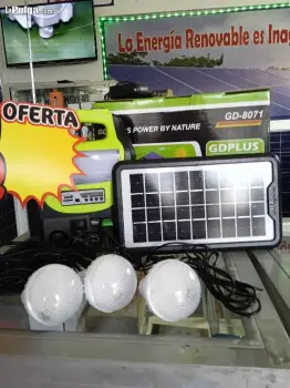 Planta solar portáti.