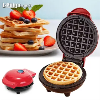 Mini waflera panquecas pancakes wafles wafflera antiadherente