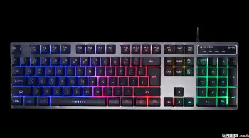 Teclado fantech k613l figther ii usb rgb.