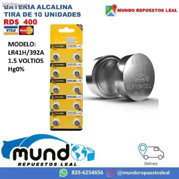 Bateria alcalina lr41h 392a