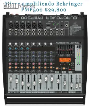 Consolamixer behringer pmp500