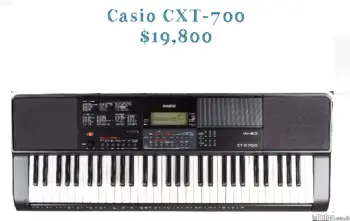 Piano piano casio cxt-700