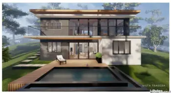 Proyecto de villa con imagenes 3d