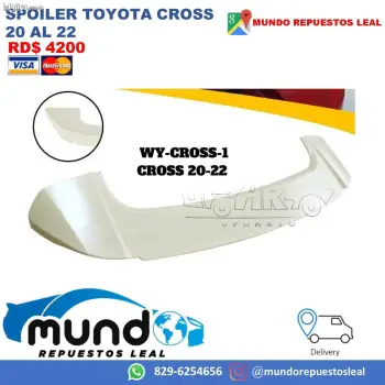 Spoiler toyota cross 20 al 22