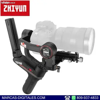 Zhiyun weebill s gimbal estabilizador de 3 ejes para camaras zhiyun we