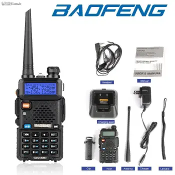 Radios de comunicacion vhf y uhf walkie talkie radio baofeng dos vias