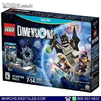 Lego dimiensions starter set y juego para nintendo wii u