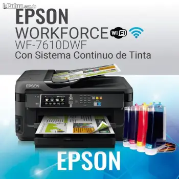 Impresora epson wf 7610 sistematica santo domingo