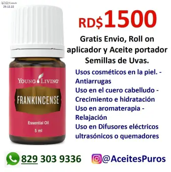 Aceite sagrado puro importado original de incienso frankicense boswell