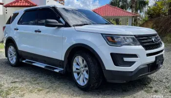 Ford explorer 2017 gasolina en la concepción de la vega