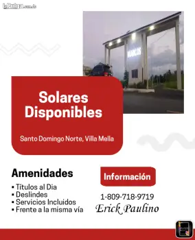 Proyecto de solares exclusivo