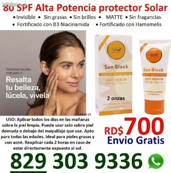 Pretty cowry protector solar de alta potencia medicado orgánico natur