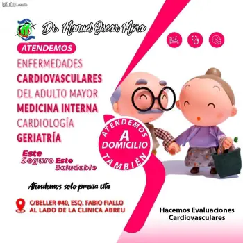 Medico internista cardiologo y geriatra