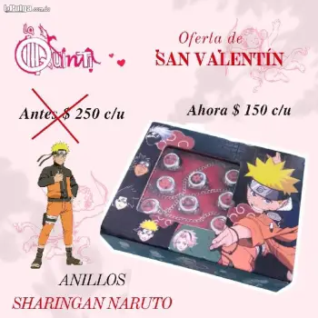 Anillos de naruto