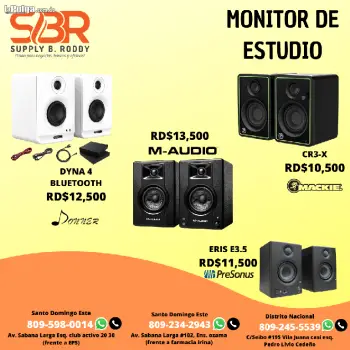 Monitores de estudio nuevos