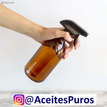 Botellas de cristal con atomizador para cosmeticos y usos de detergent