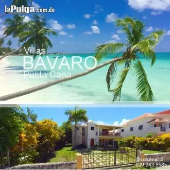 Venta hermosa villa en bávaro cerca de resort y playa