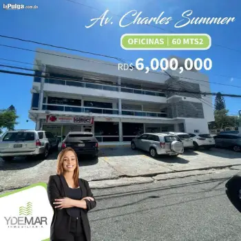 Venta de maravillosa oficina ubicado en av. charles summer