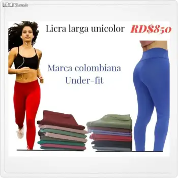 Licras colombiana para damas