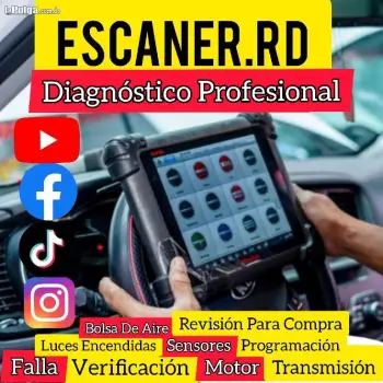 Diagnostico automotriz profesional escaner scanner