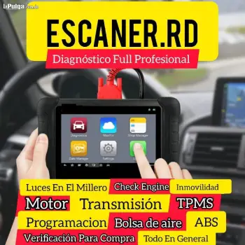 Diagnostico profesional escaner scannerr todo tipo de vehiculos