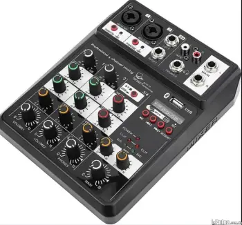 Mezcladora de 2 canales con usb 2.0