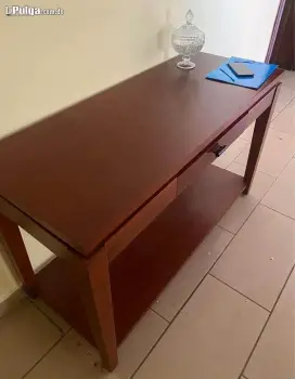 Combo de escritorio mesa de reuniones y mesa auxiliar