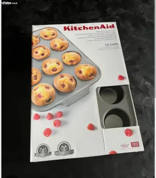 Molde de acero de muffin kitchenaid