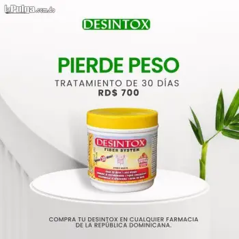 Desintox tu aliado para perder peso