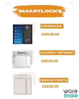 Cerraduras inteligentes wifi. smart lock