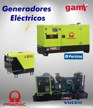 Plantas eléctricas pramac