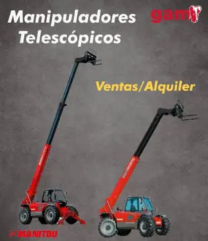 Manipuladores y plataformas telescópicas