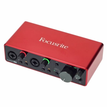 Interfaz de audio foscurite scarlett 2i2 3gen