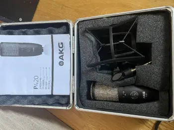 Micrófono condensador akg p420