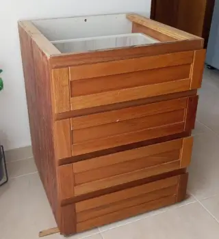 Mueble de cocina de 4 gavetas en santo domingo oeste