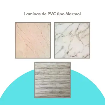 Planchas pvc marmol para paredes