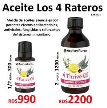 Aceite el buen samaritano o 4 rateros medicinal para masajes