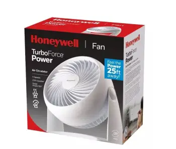 Ventilador de habitación circulación honeywell turboforce